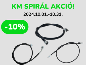 Km spirál akció!