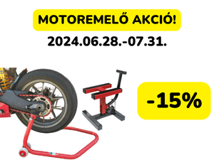 Motoremelő akció!
